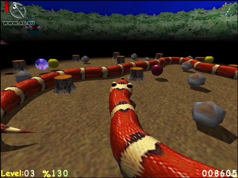 Изображение игры: AxySnake