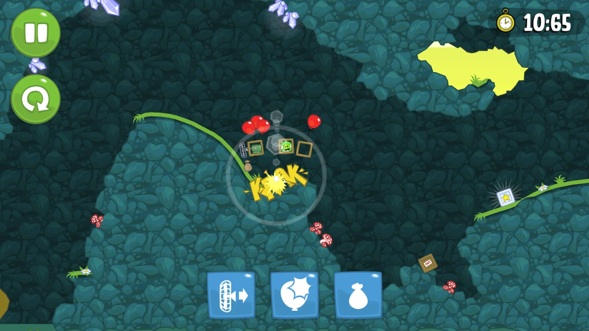 Изображение игры: Bad Piggies