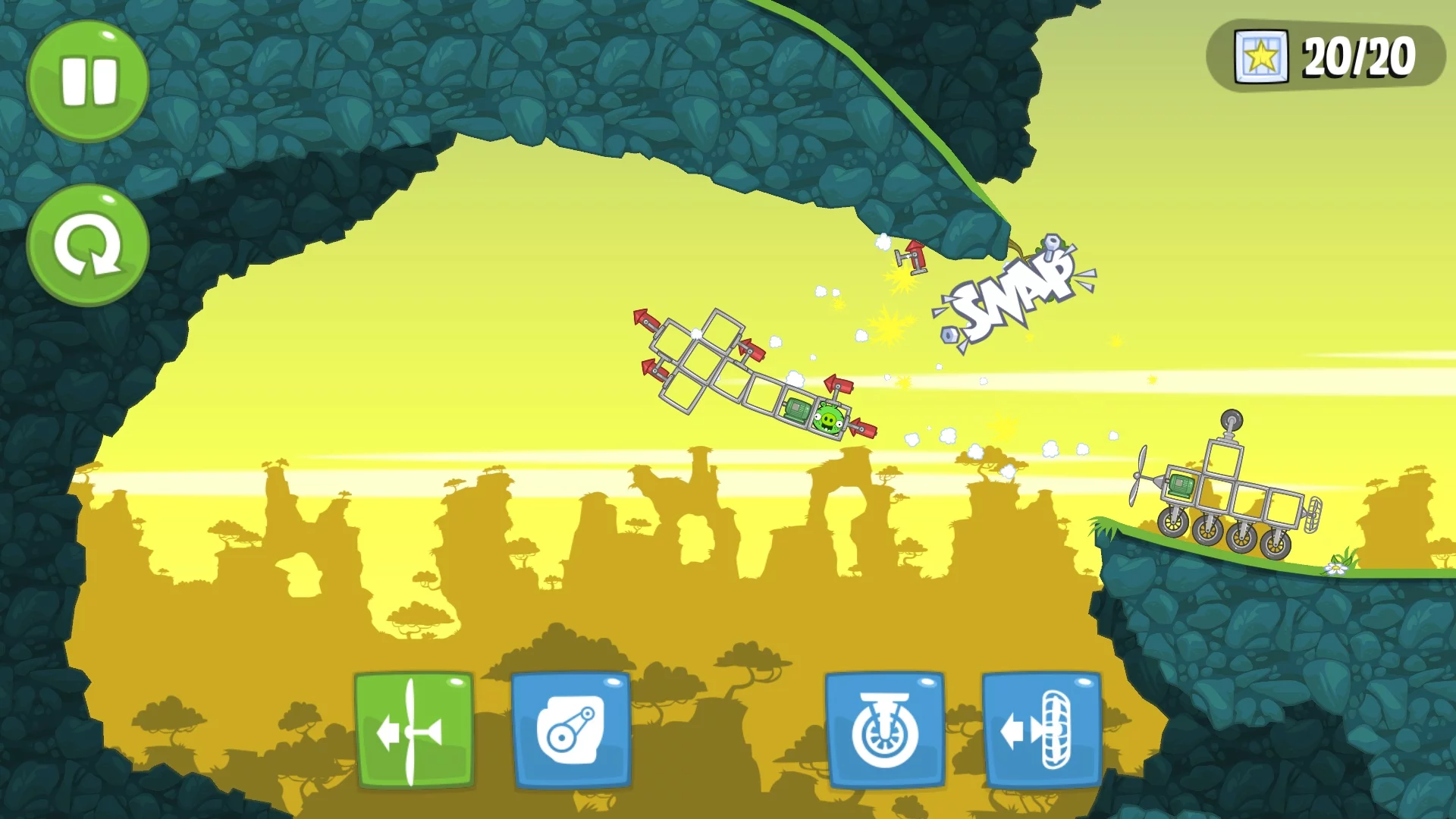Изображение игры: Bad Piggies