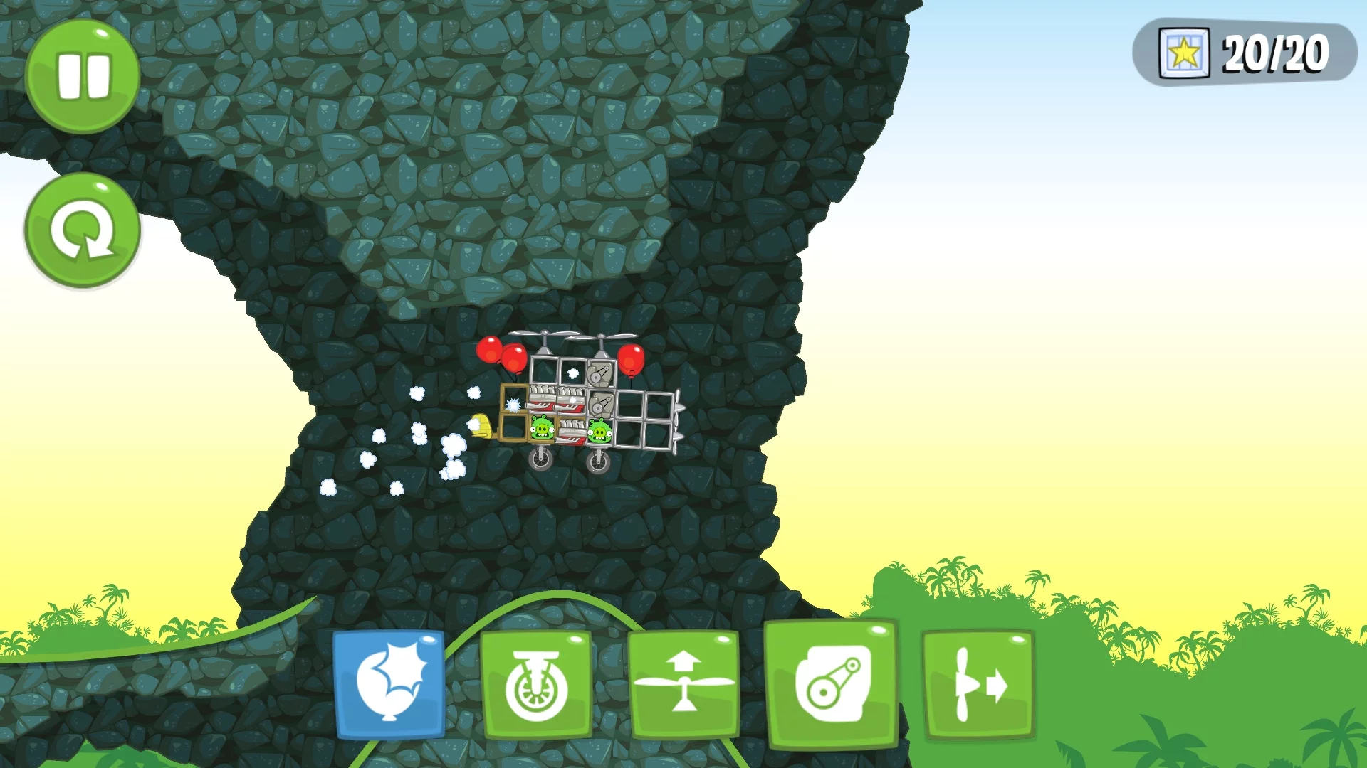 Изображение игры: Bad Piggies