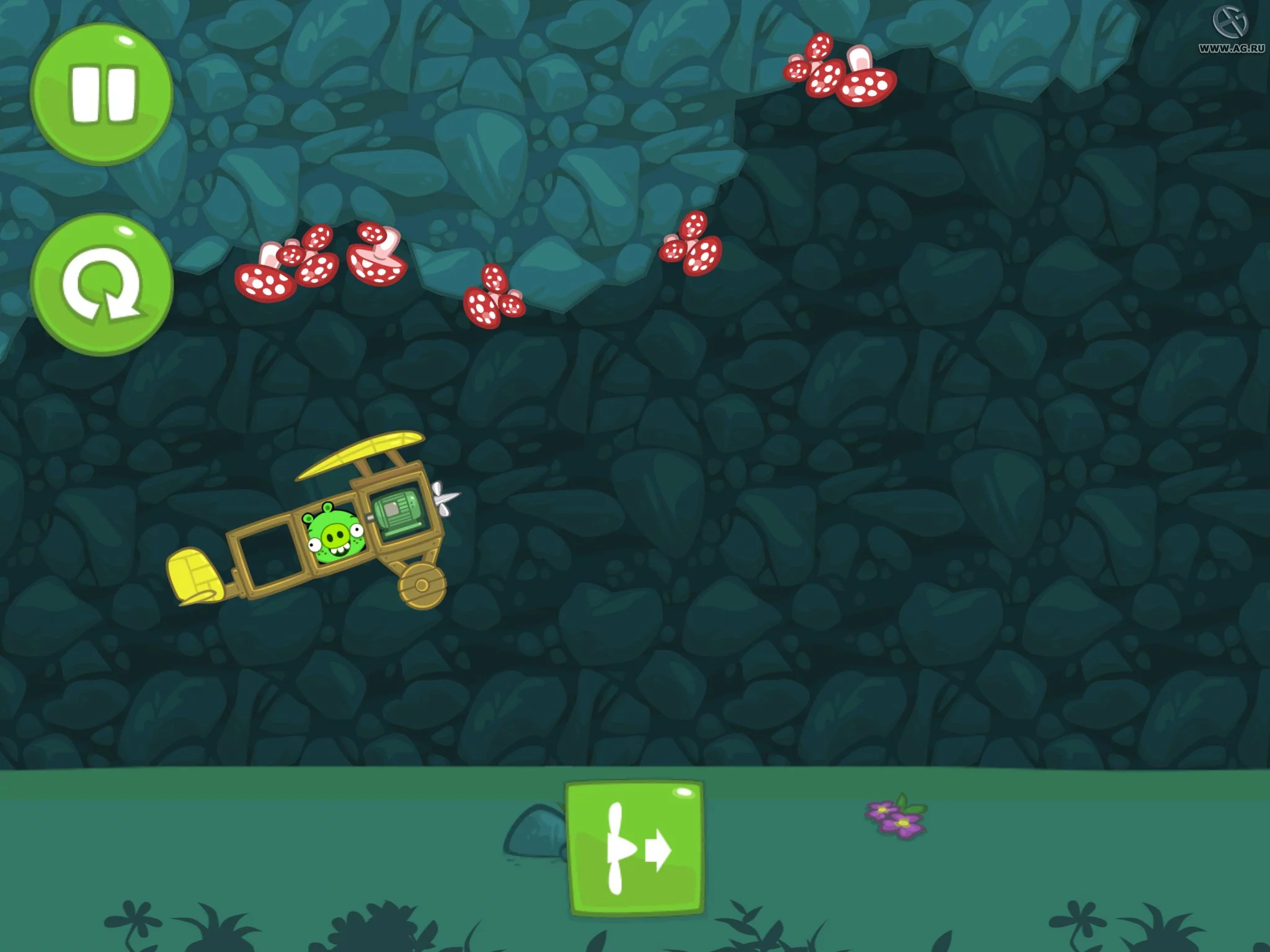 Изображение игры: Bad Piggies