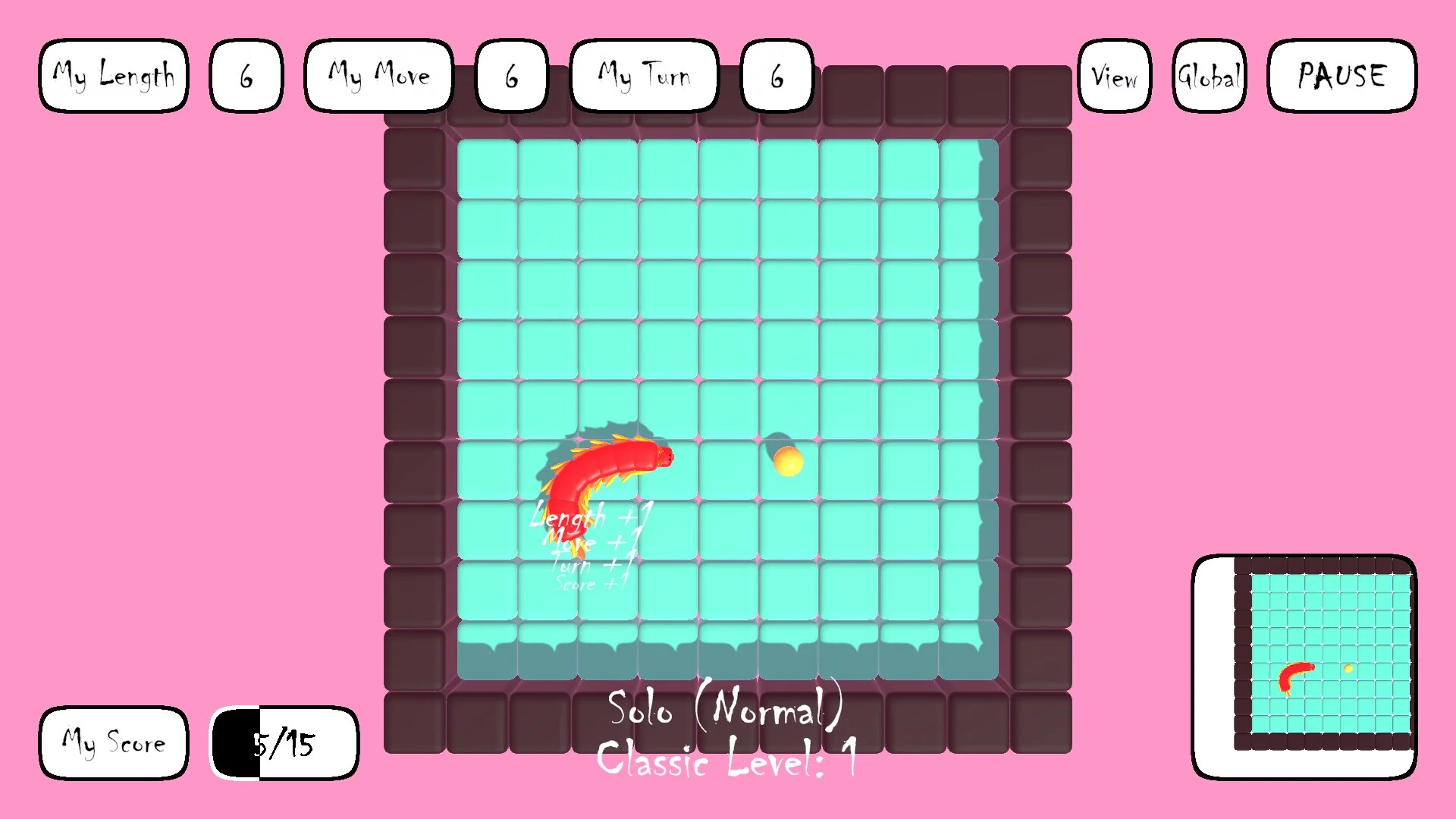 Изображение игры: AI Snake