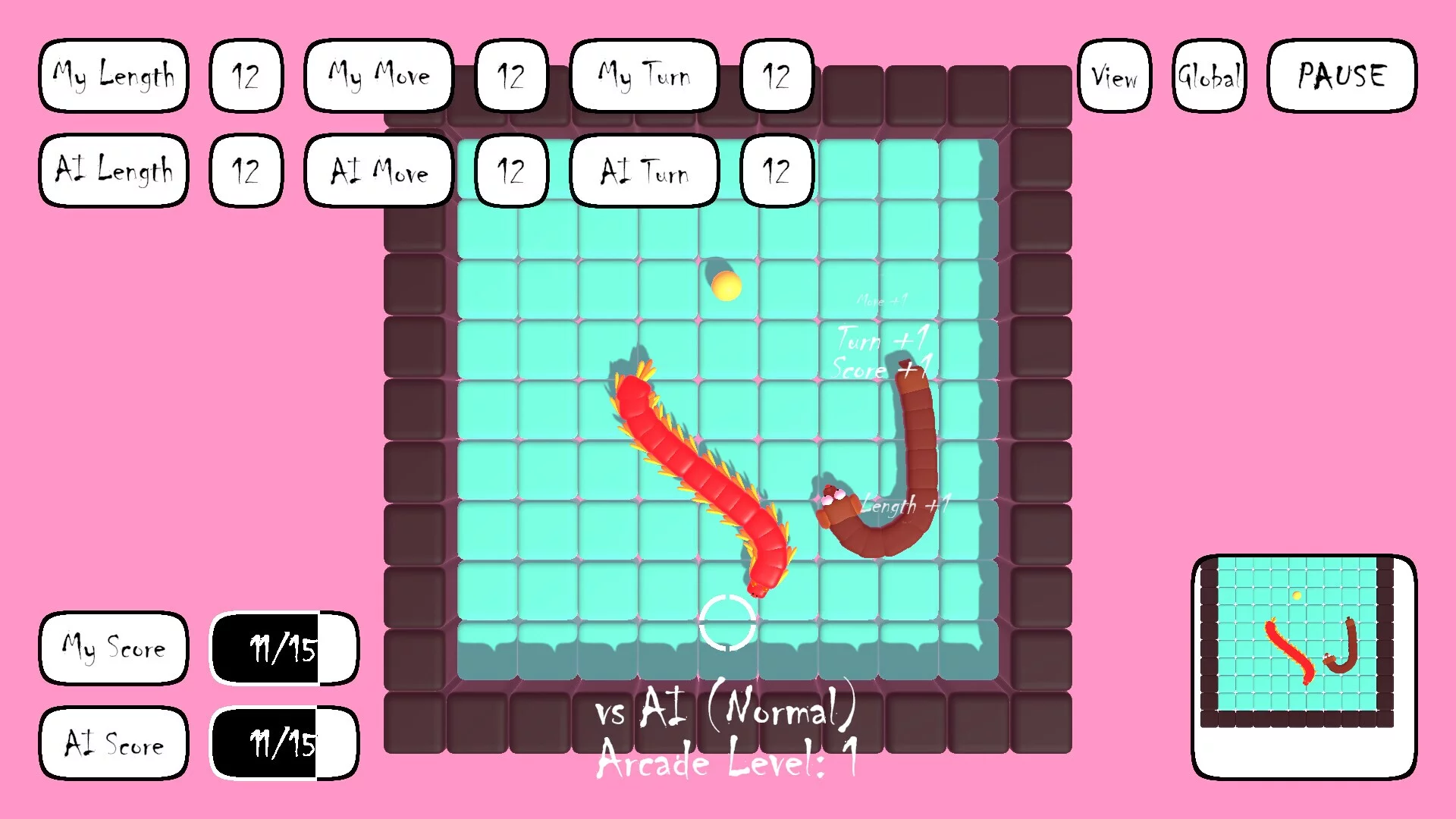 Изображение игры: AI Snake
