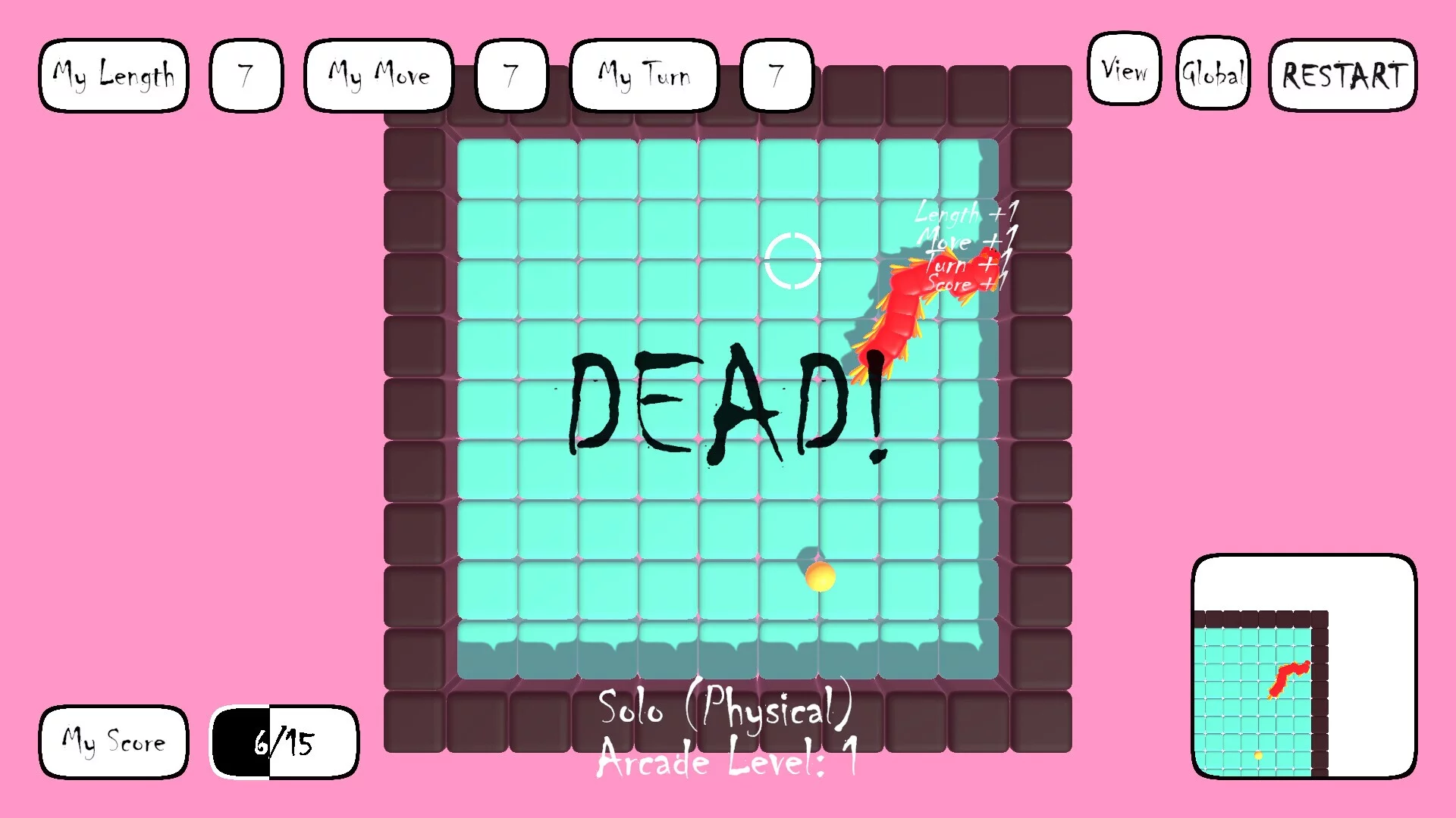Изображение игры: AI Snake