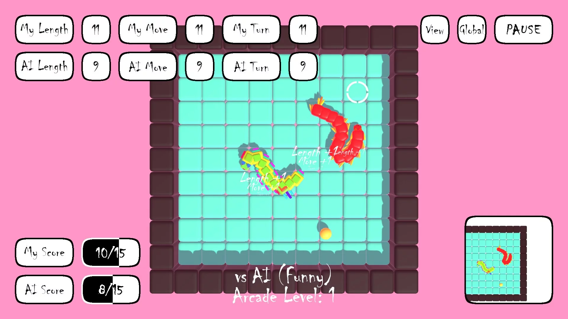 Изображение игры: AI Snake