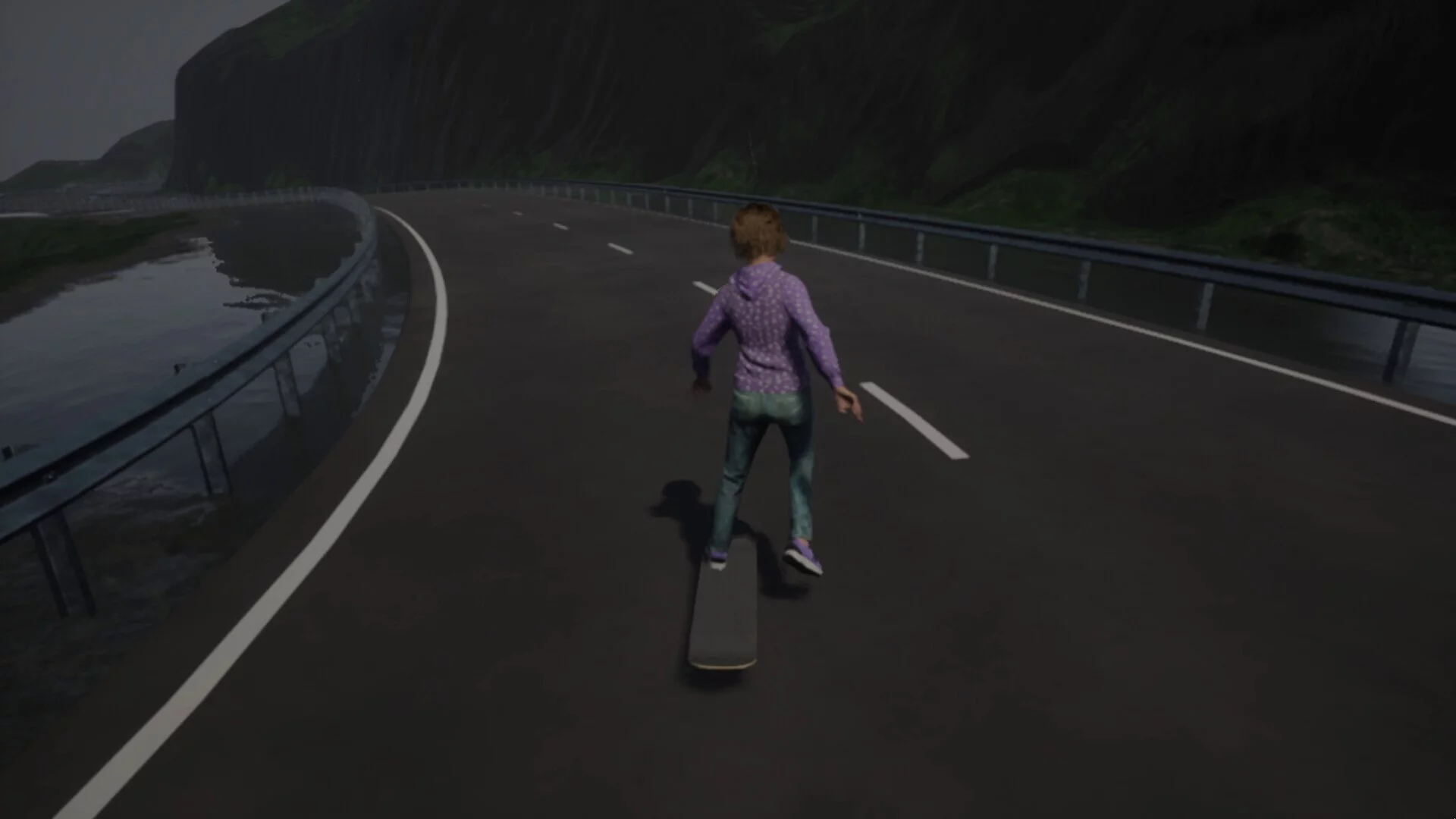 Изображение игры: Alpine Skater