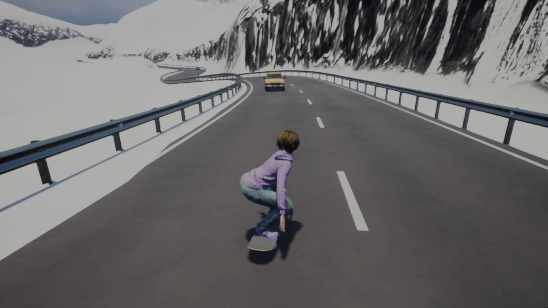 Изображение игры: Alpine Skater
