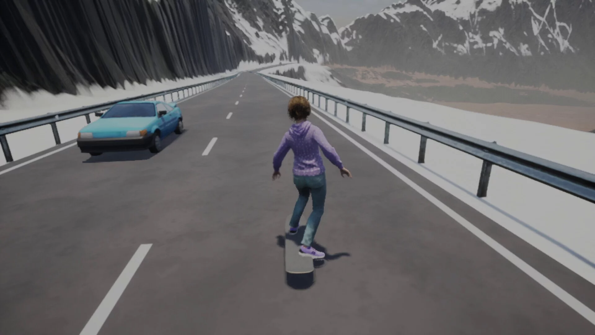 Изображение игры: Alpine Skater