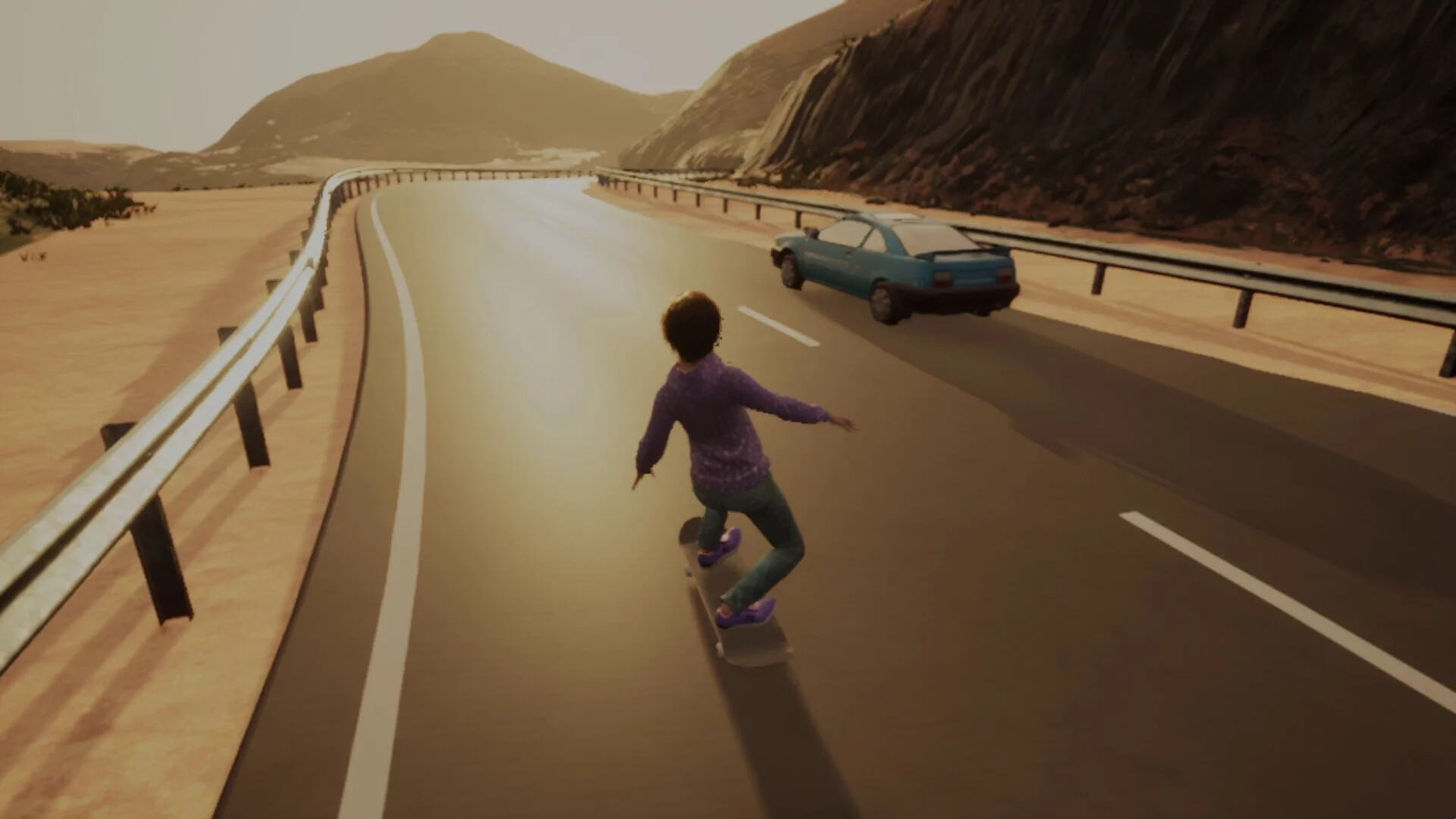 Изображение игры: Alpine Skater