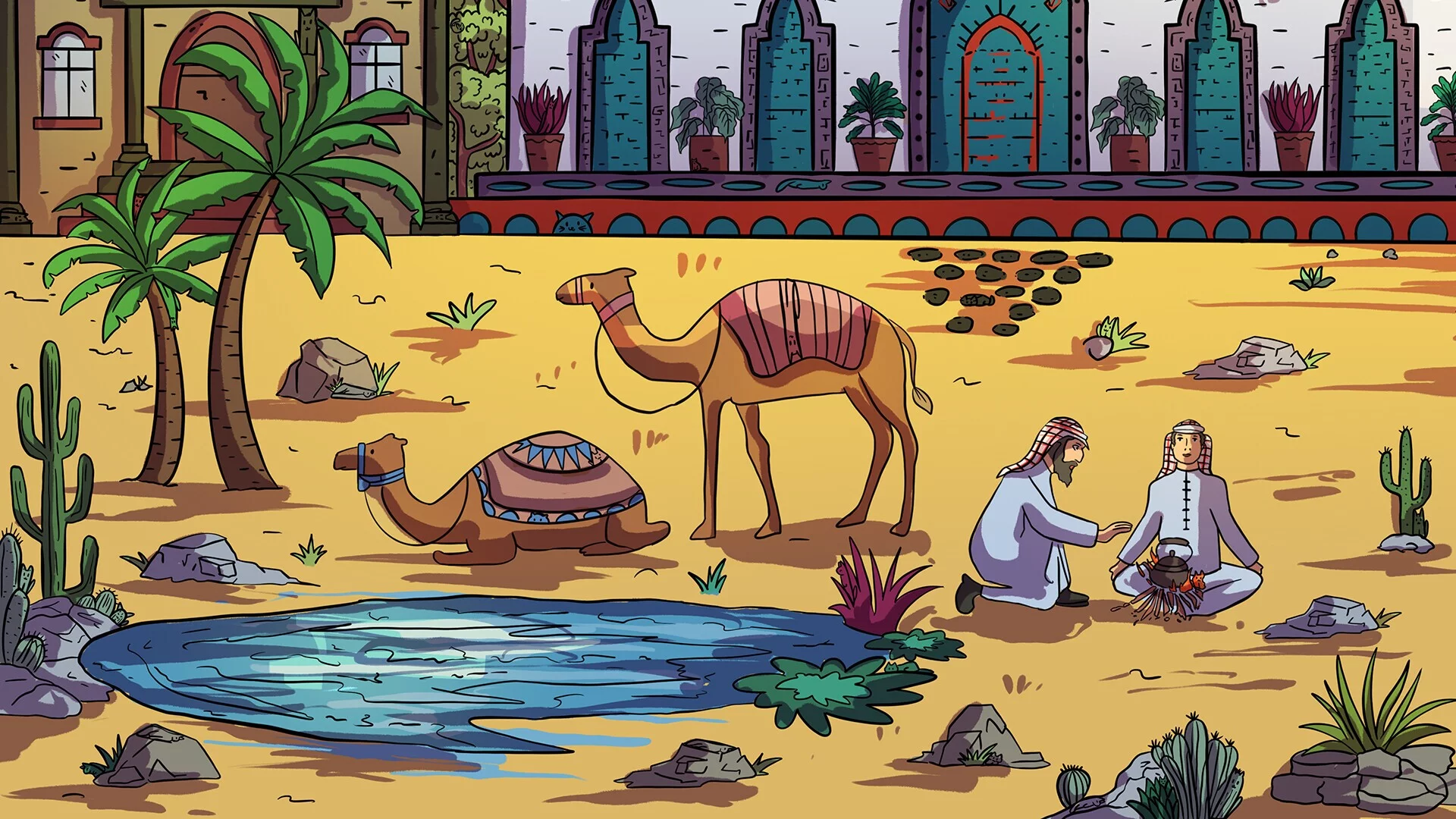 Изображение игры: 100 Dubai Cats