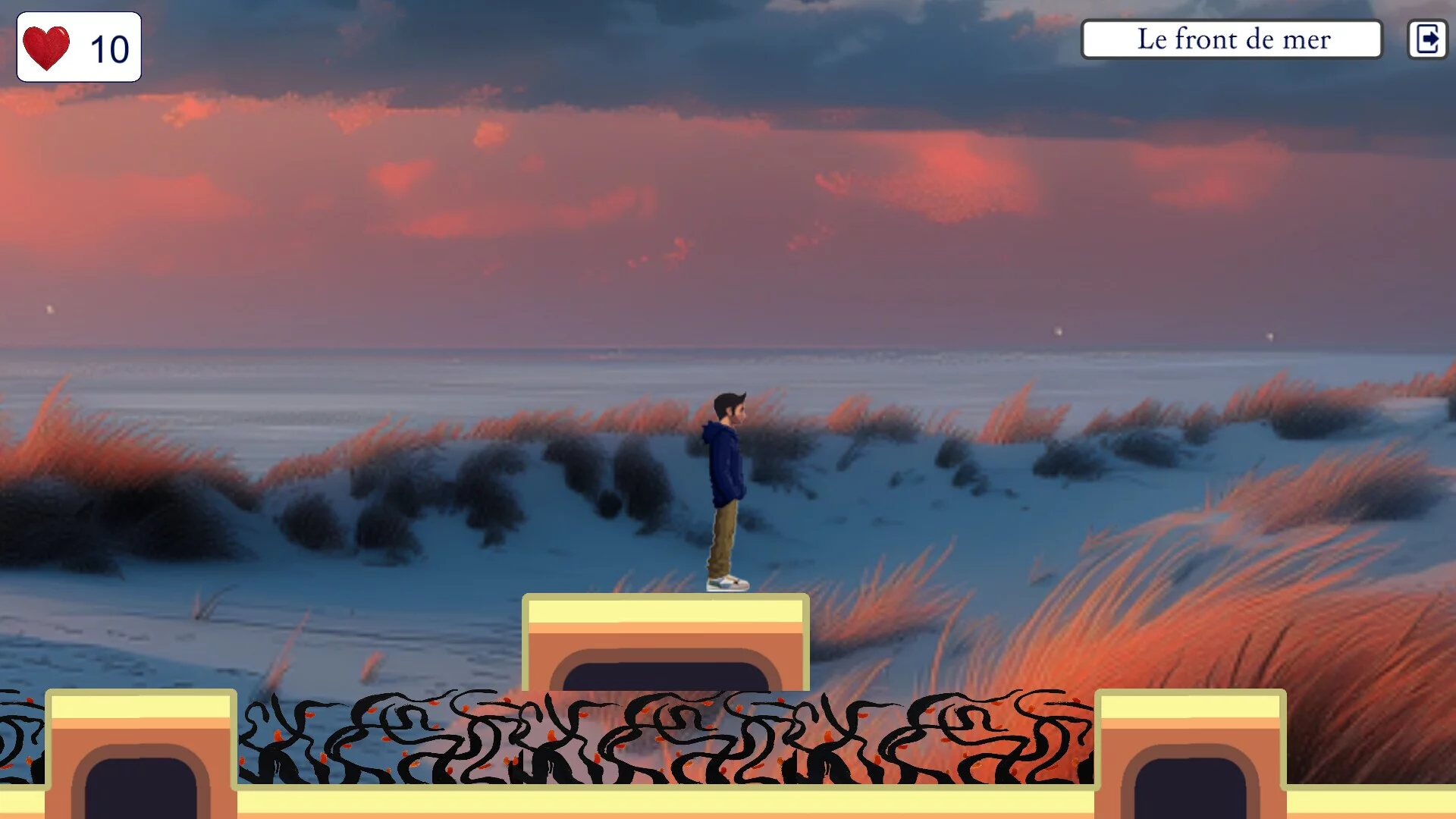 Изображение игры: Toto à la plage