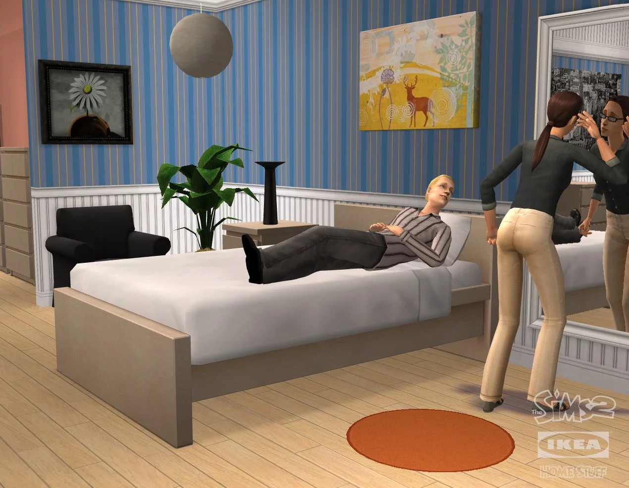 Изображение игры: The Sims 2 IKEA Home Stuff