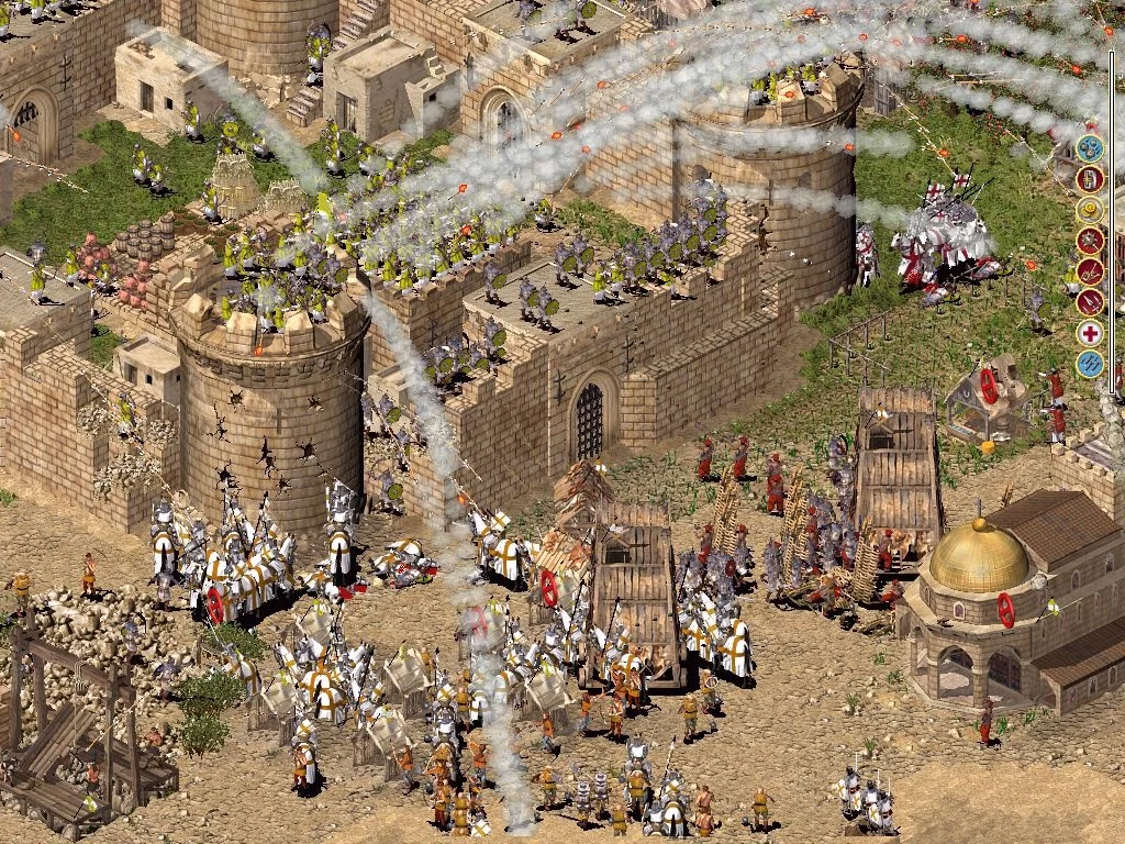 Изображение игры: Stronghold Crusader Extreme