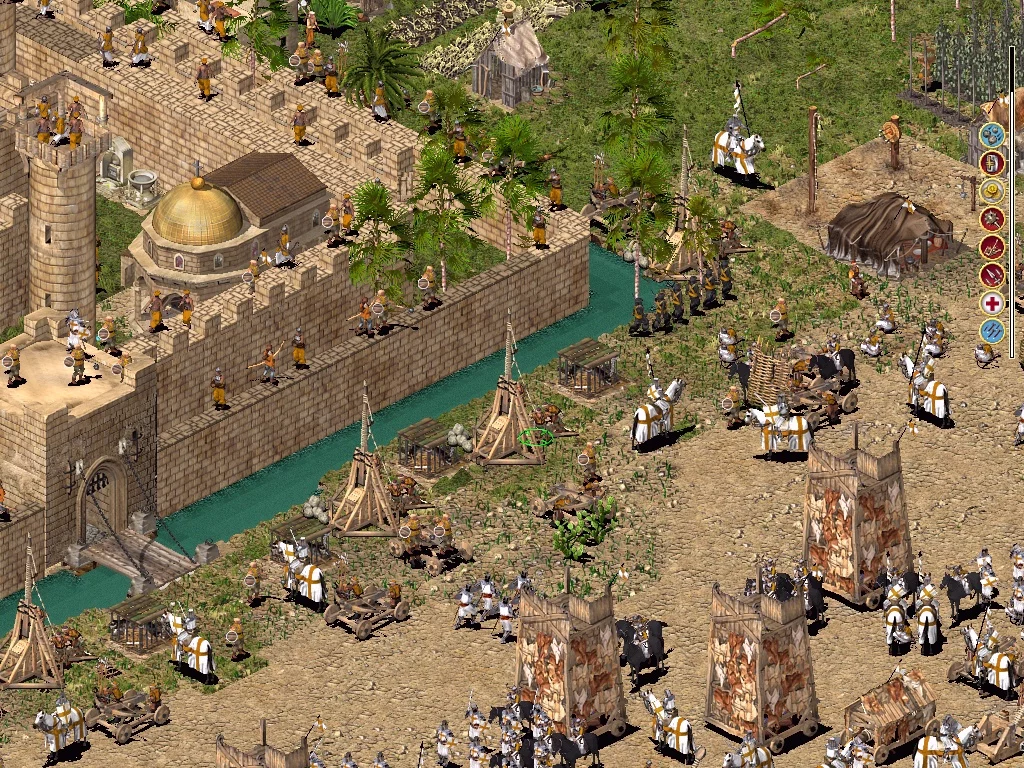 Изображение игры: Stronghold Crusader Extreme