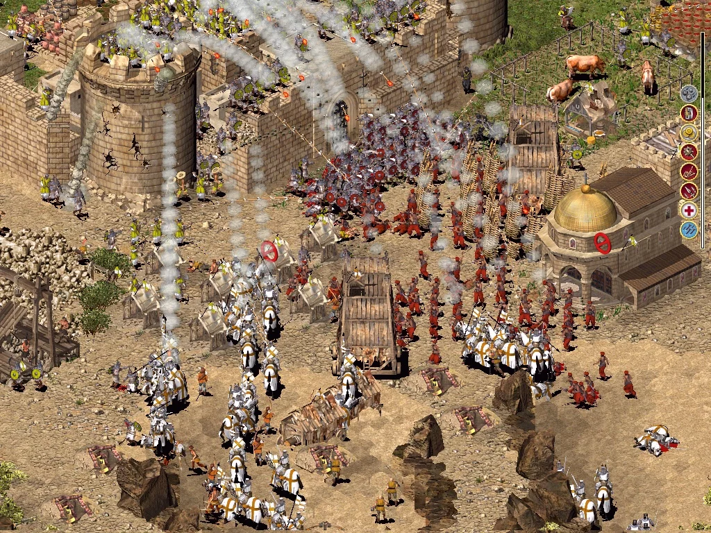 Изображение игры: Stronghold Crusader Extreme