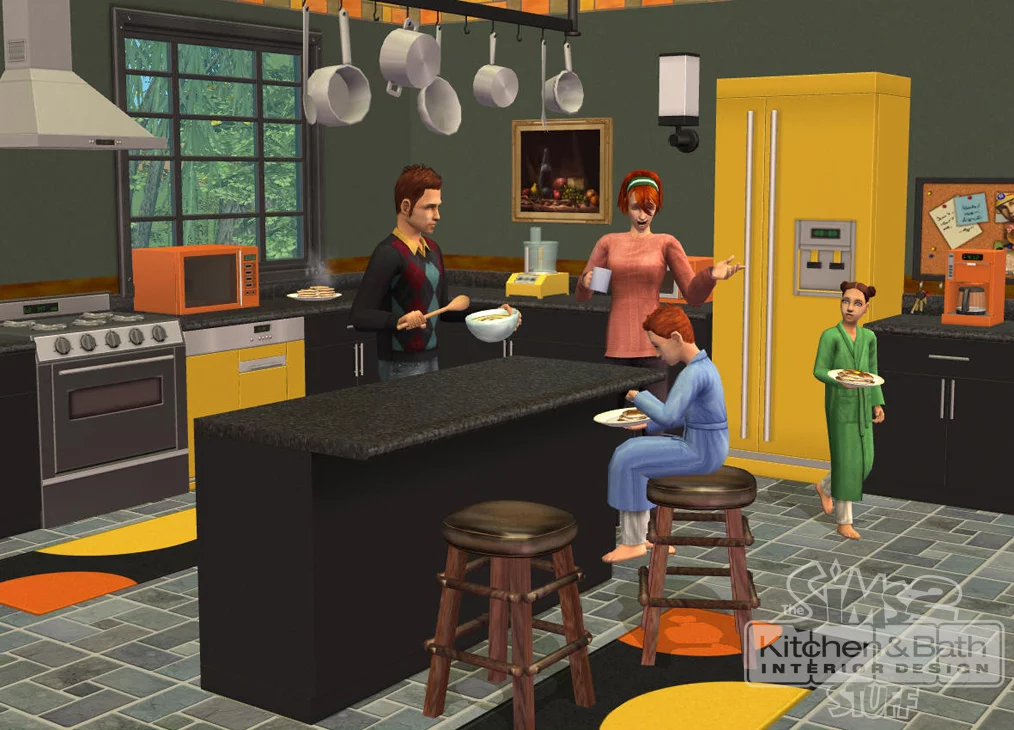 Изображение игры: The Sims 2: Kitchen & Bath Interior Design Stuff