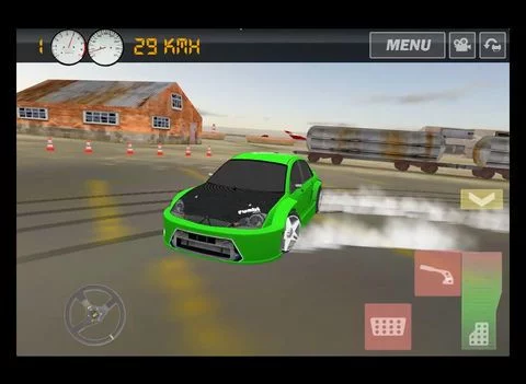Изображение игры: Driftkhana Lite