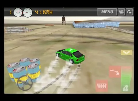 Изображение игры: Driftkhana Lite