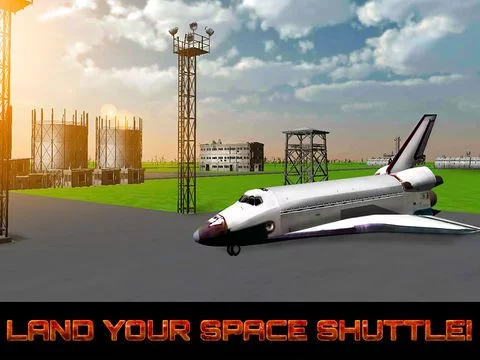 Изображение игры: Space Shuttle Landing Simulator 3D Free
