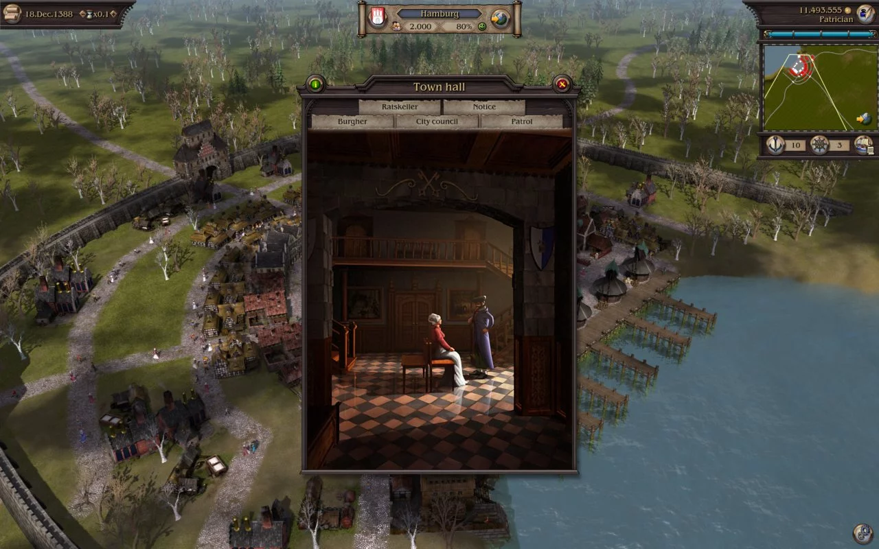 Изображение игры: Patrician 4: Rise of a Dynasty