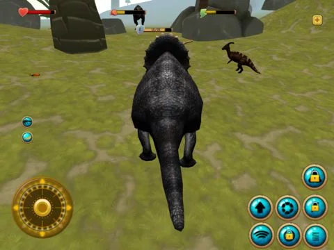 Изображение игры: Triceratops Dinosaur Simulator 3D