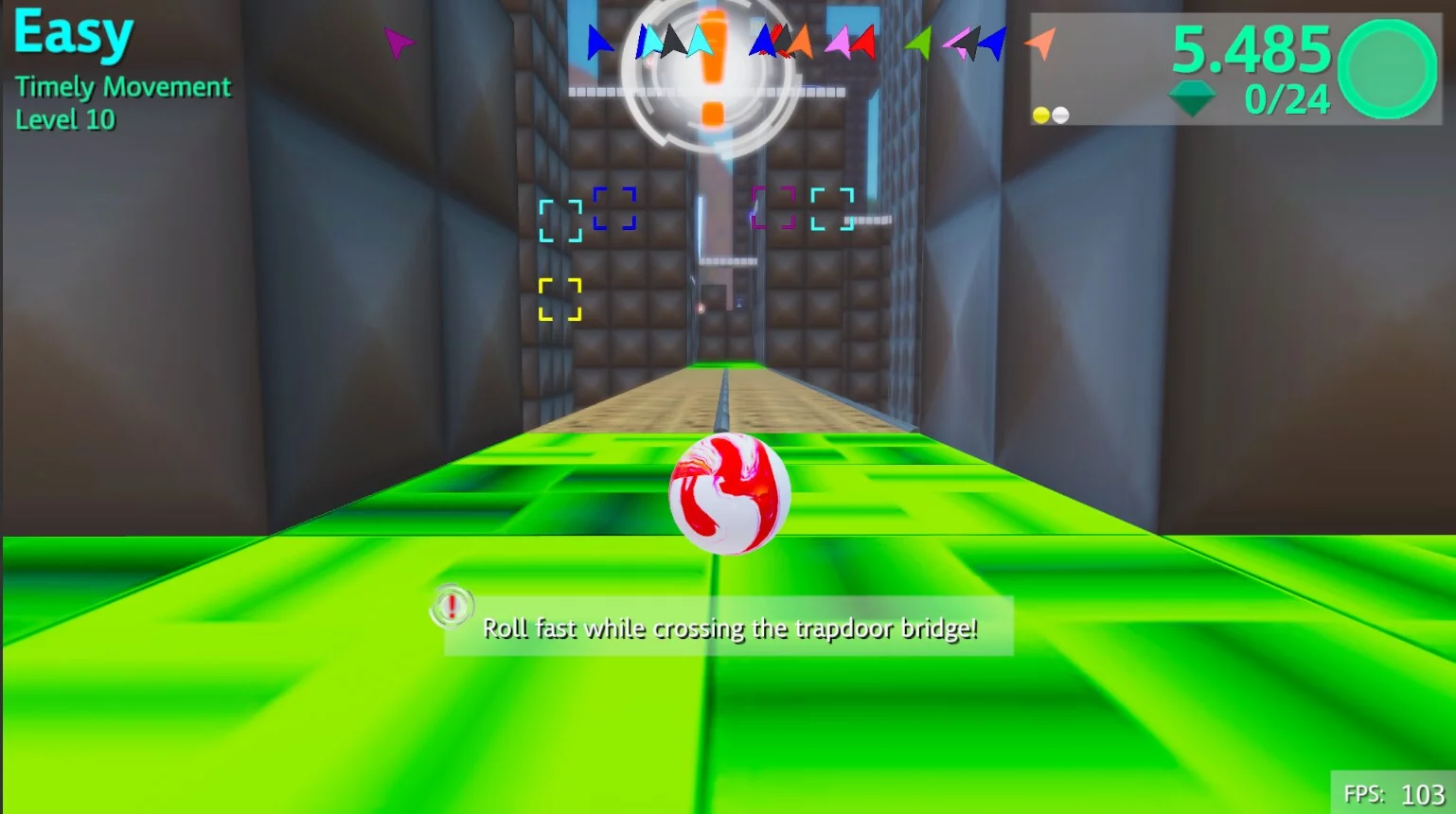 Изображение игры: Great Marble Adventure