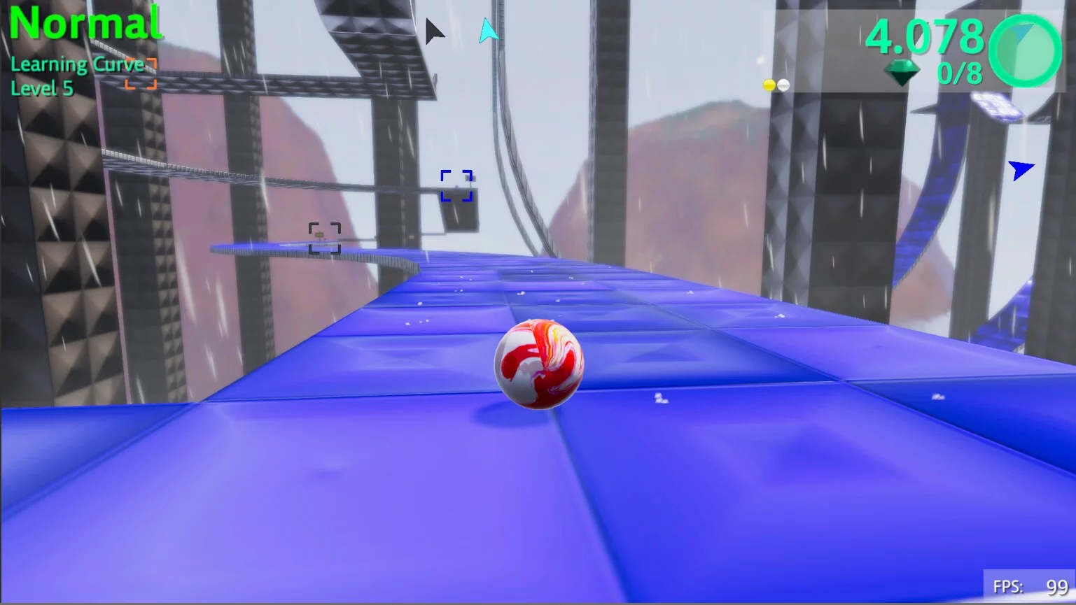 Изображение игры: Great Marble Adventure