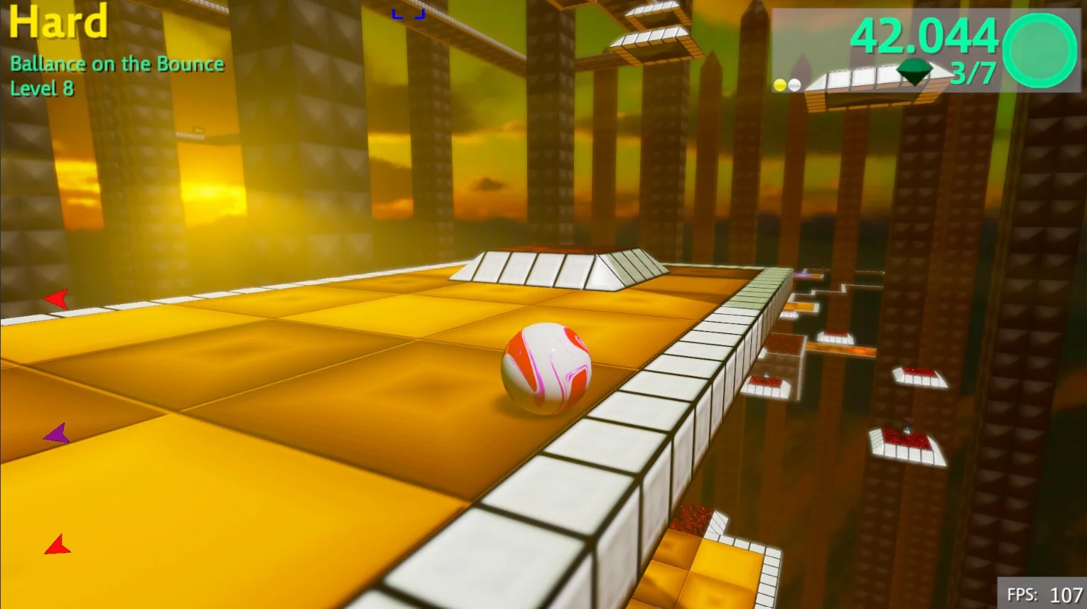 Изображение игры: Great Marble Adventure