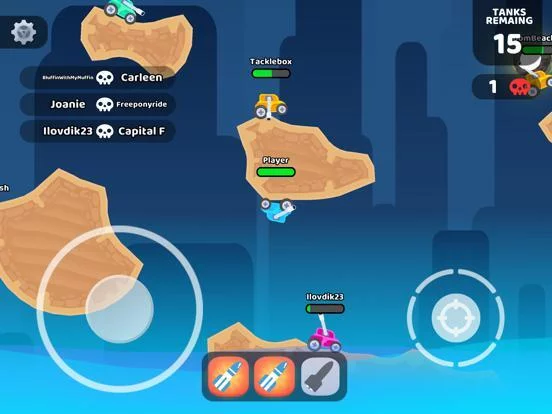 Изображение игры: Mad Royale.io - Tank Battle
