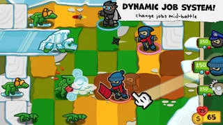 Изображение игры: Ninja Dinosaur Showdown?!