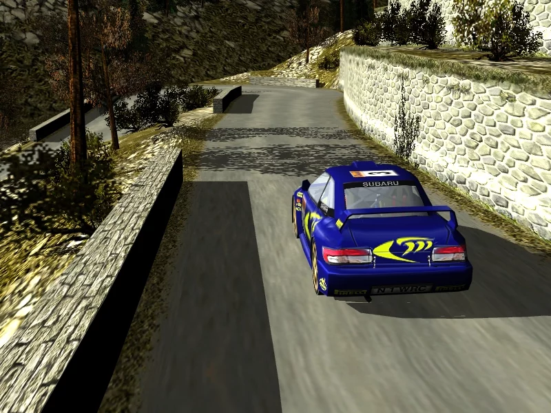 Изображение игры: Rally Racing Simulation