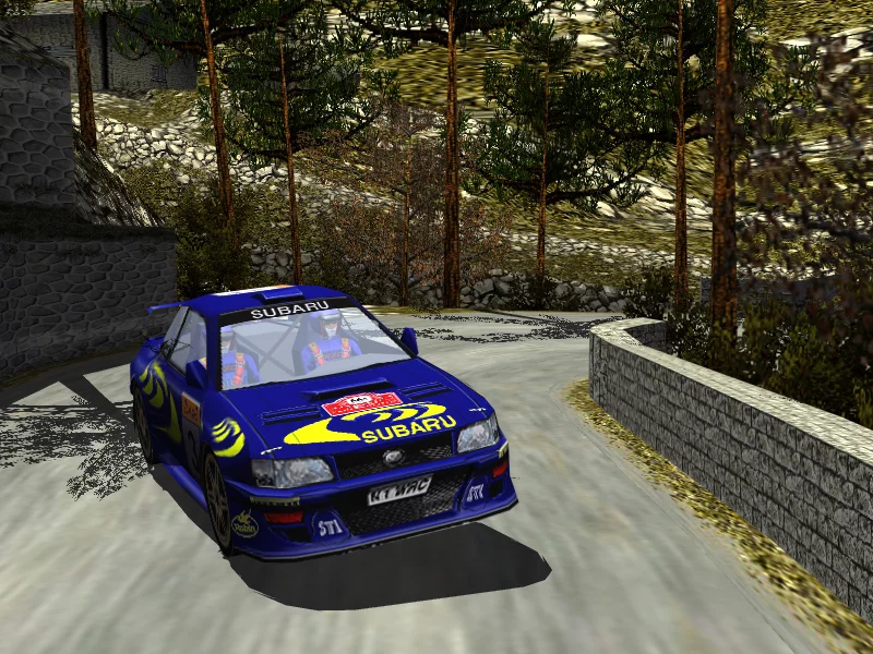 Изображение игры: Rally Racing Simulation