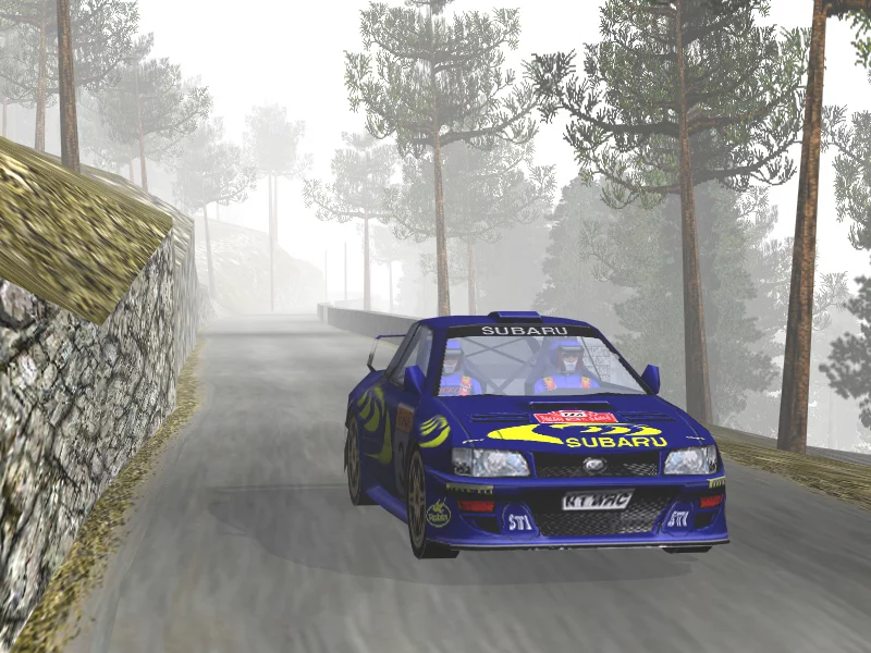 Изображение игры: Rally Racing Simulation