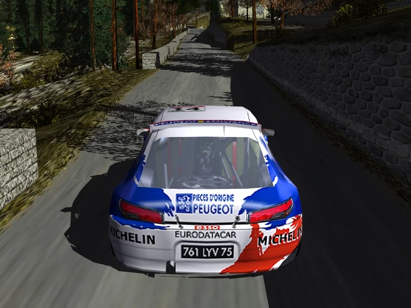 Изображение игры: Rally Racing Simulation