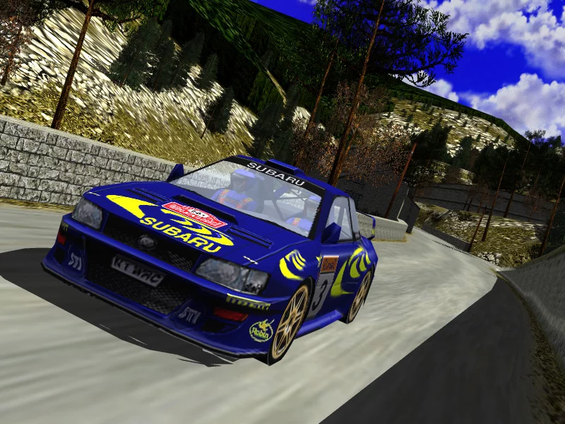 Изображение игры: Rally Racing Simulation