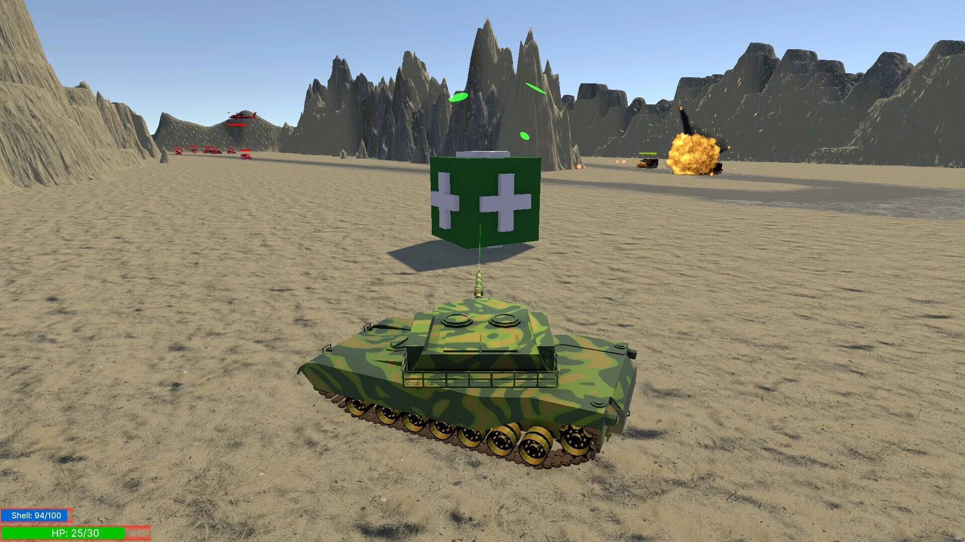 Изображение игры: KS Tank War