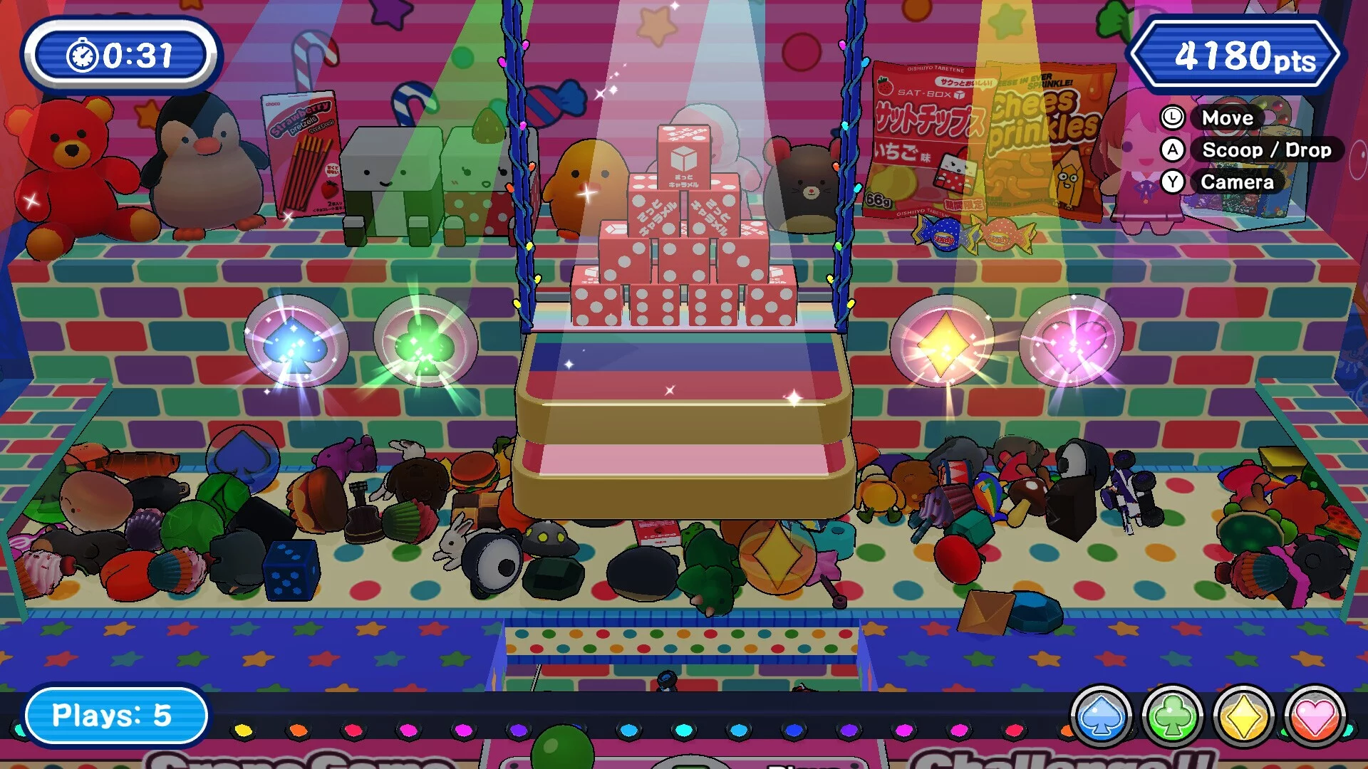 Изображение игры: Scoop it! Crane Game
