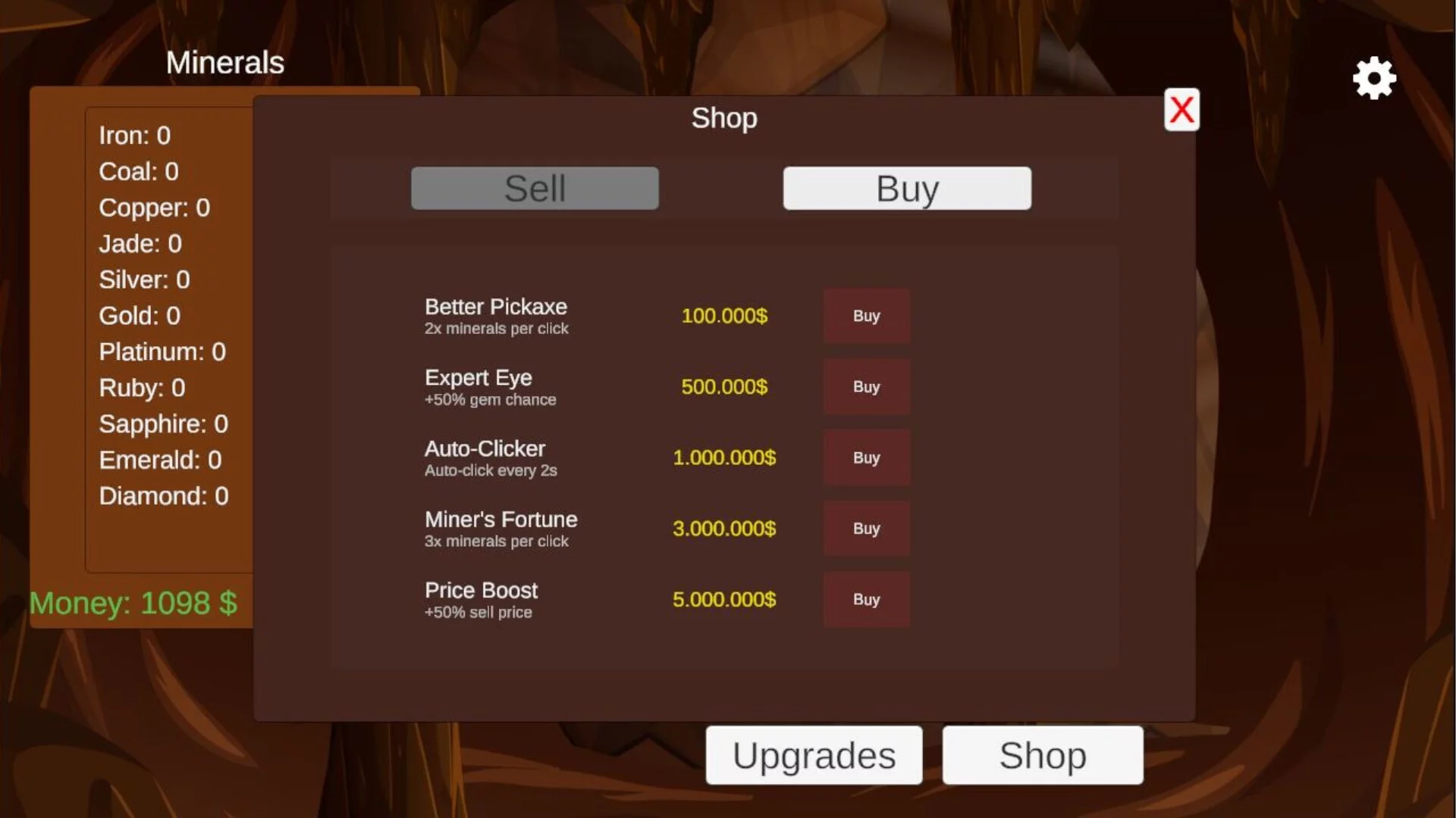 Изображение игры: Rock Clicker
