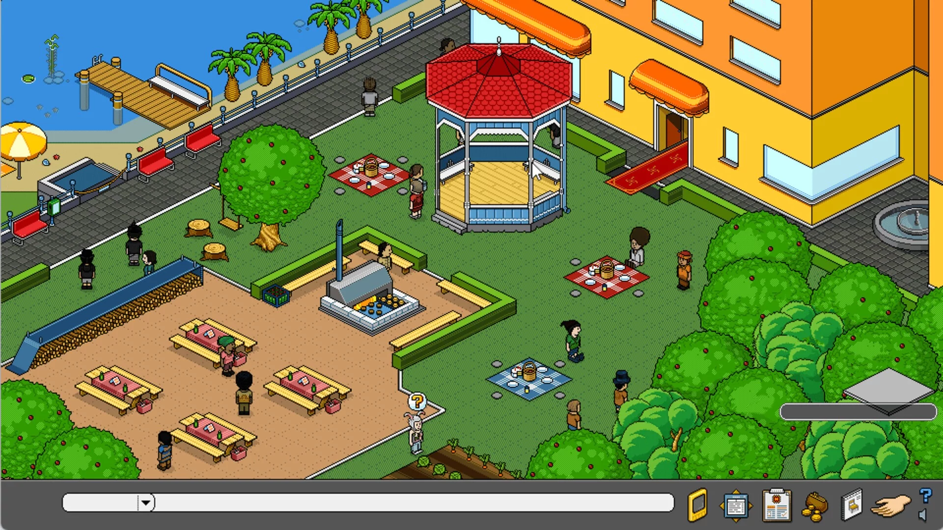 Изображение игры: Habbo Hotel: Origins