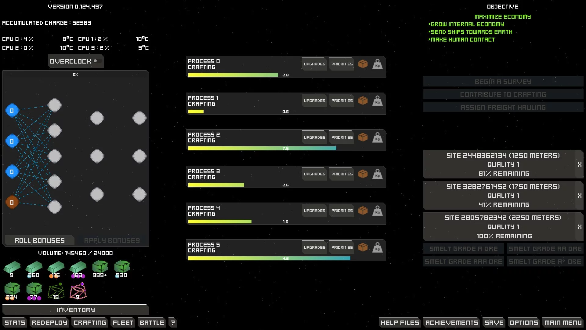 Изображение игры: Space War Economy Idle
