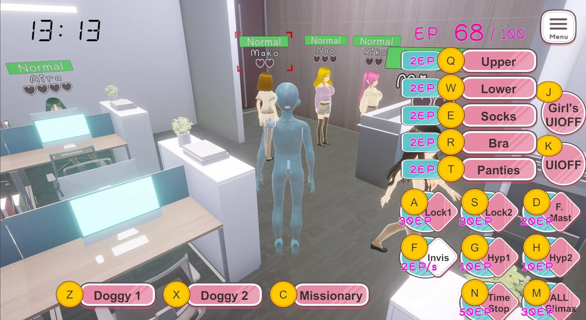 Изображение игры: Freestyle Man in Office