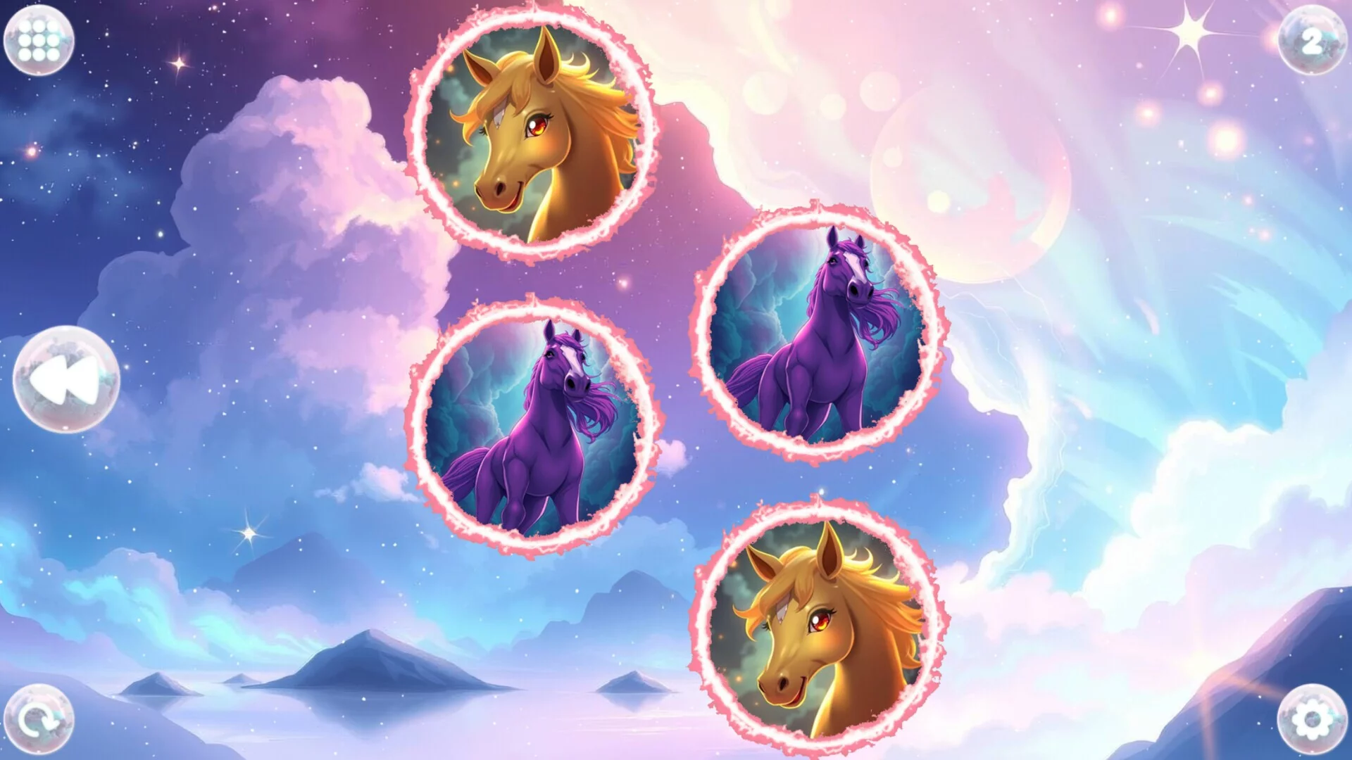 Изображение игры: Anime Dream Match: Horses