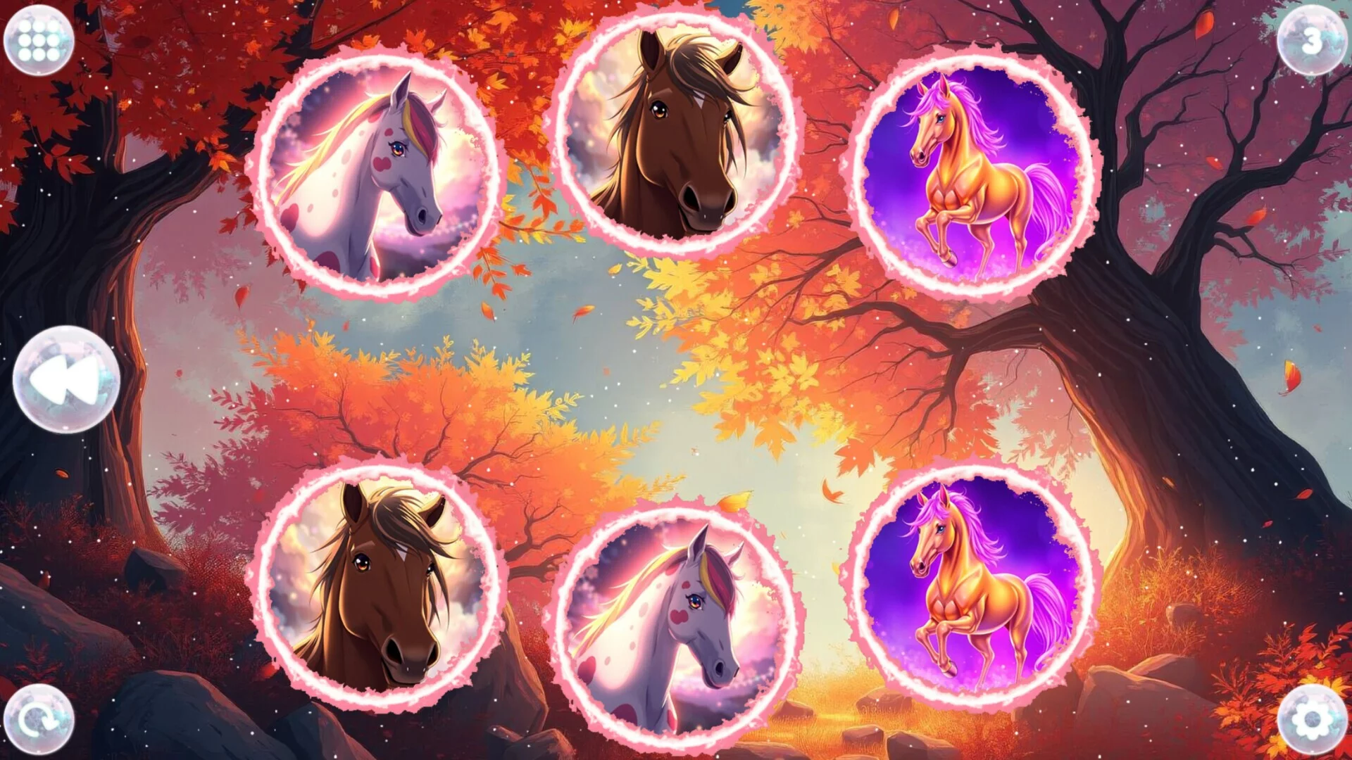 Изображение игры: Anime Dream Match: Horses
