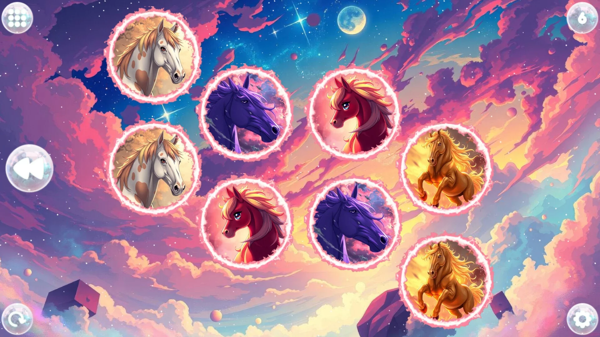 Изображение игры: Anime Dream Match: Horses