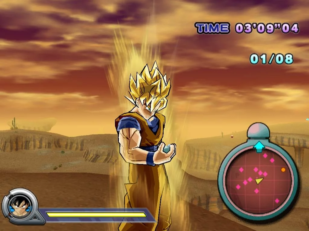 Изображение игры: Dragon Ball Z: Infinite World