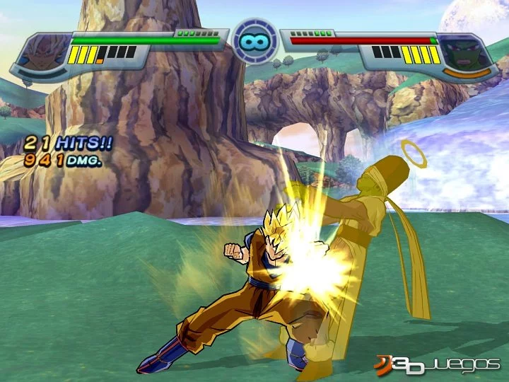 Изображение игры: Dragon Ball Z: Infinite World