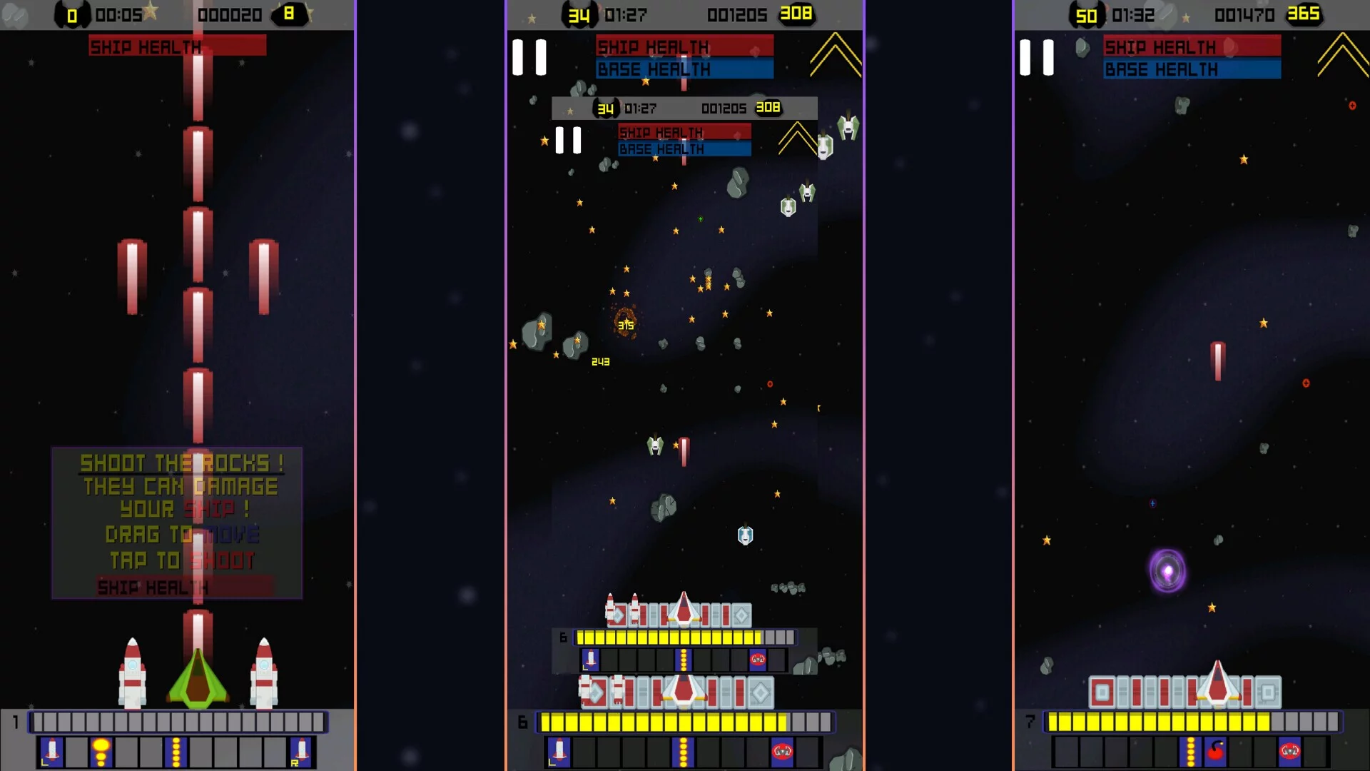 Изображение игры: Rocks In Space
