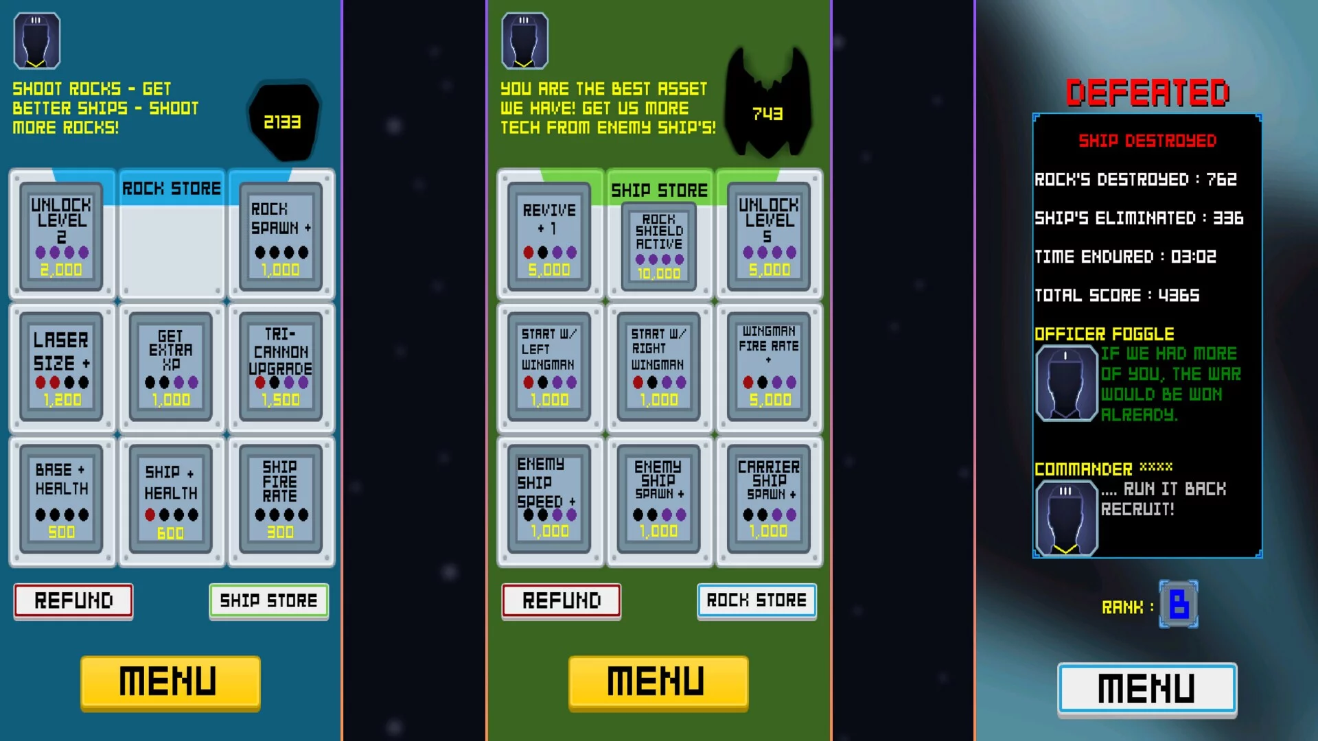 Изображение игры: Rocks In Space