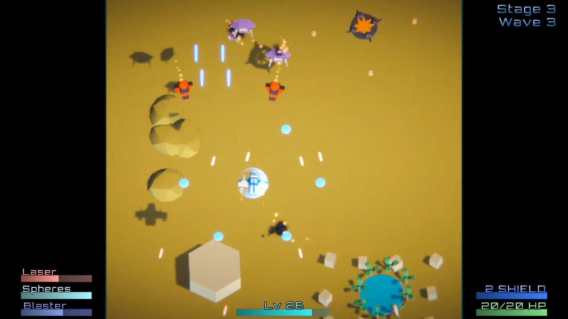 Изображение игры: Xeno Strikers Hyper Squadron
