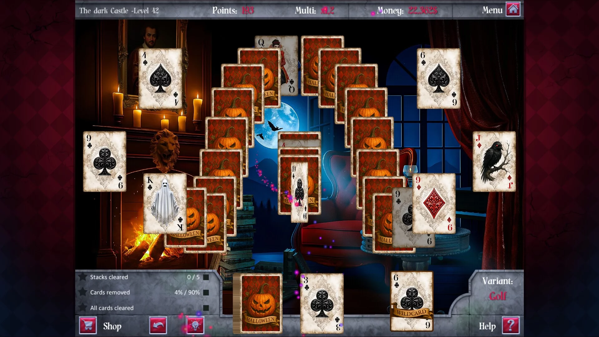 Изображение игры: Eternal Night - Spooky Solitaire